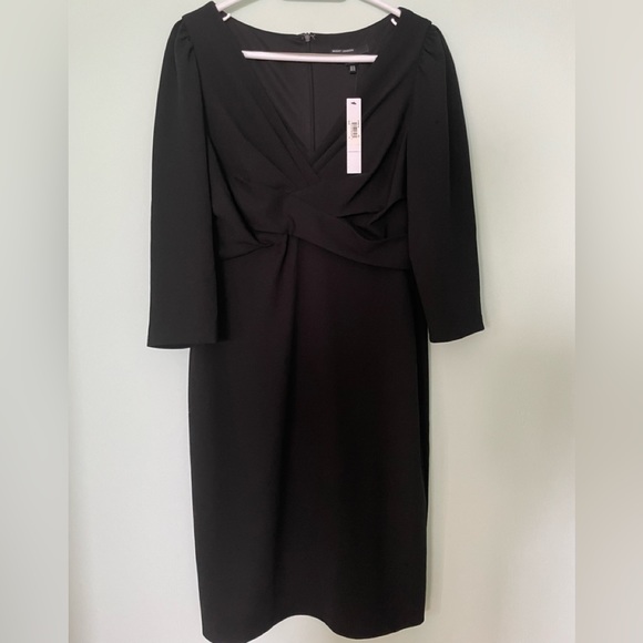 Maggy London Dresses & Skirts - Maggy London mini dress with long sleeves in black Very elegant . Size 12